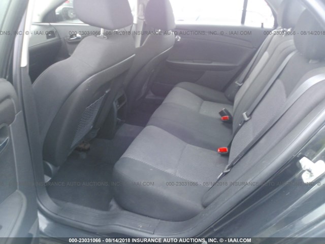 1G1ZC5E00A4106231 - 2010 CHEVROLET MALIBU 1LT შავი ფოტო 8