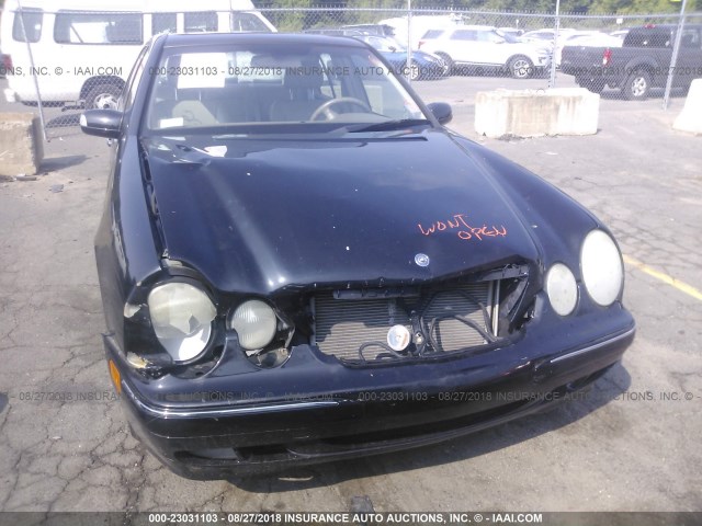 WDBJF65J72B493947 - 2002 MERCEDES-BENZ E 320 BLACK photo 6