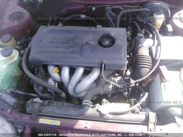 2T1BR12E3YC281788 - 2000 TOYOTA COROLLA VE/CE/LE 红色 照片 10