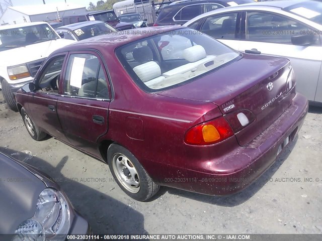2T1BR12E3YC281788 - 2000 TOYOTA COROLLA VE/CE/LE 红色 照片 3