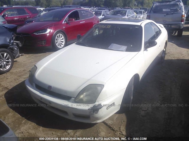 JHMBB6245YC008979 - 2000 HONDA PRELUDE WHITE photo 2