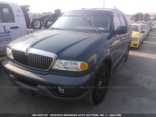 5LMPU28L7WLJ31505 - 1998 LINCOLN NAVIGATOR 绿色 照片 2
