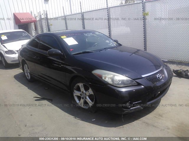 4T1CA30P08U136671 - 2008 TOYOTA CAMRY SOLARA SE/SLE/SPORT BLACK photo 1