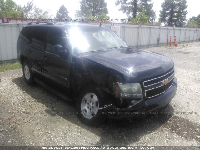 1GNSCAE07BR397484 - 2011 CHEVROLET TAHOE C1500  LS BLACK photo 1