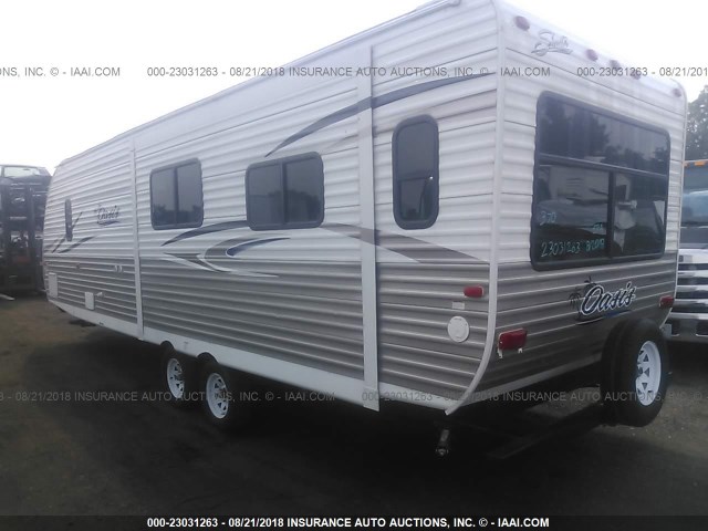 5ZT2SSRB7HE008287 - 2017 FOREST RIVER SHASTA OASIS  Biały zdjęcie 3