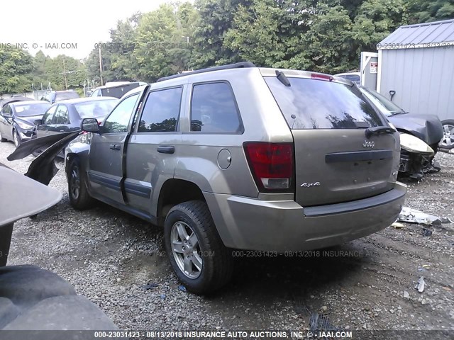 1J4GR48K25C529791 - 2005 JEEP GRAND CHEROKEE LAREDO/COLUMBIA/FREEDOM 金色 照片 3
