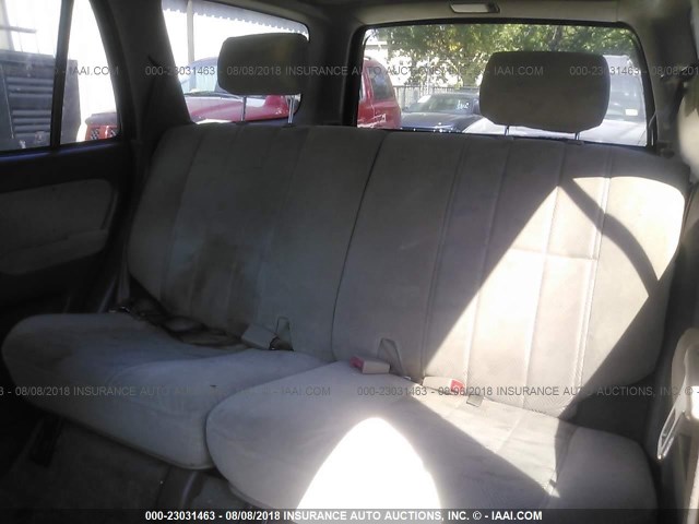 JT3GN86R510190887 - 2001 TOYOTA 4RUNNER SR5 BURGUNDY photo 8