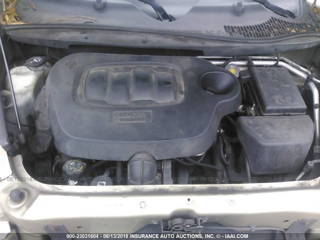 3GNDA13D76S624678 - 2006 CHEVROLET HHR LS TAN photo 10