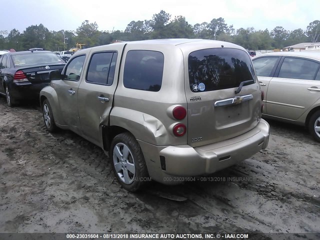 3GNDA13D76S624678 - 2006 CHEVROLET HHR LS TAN photo 3