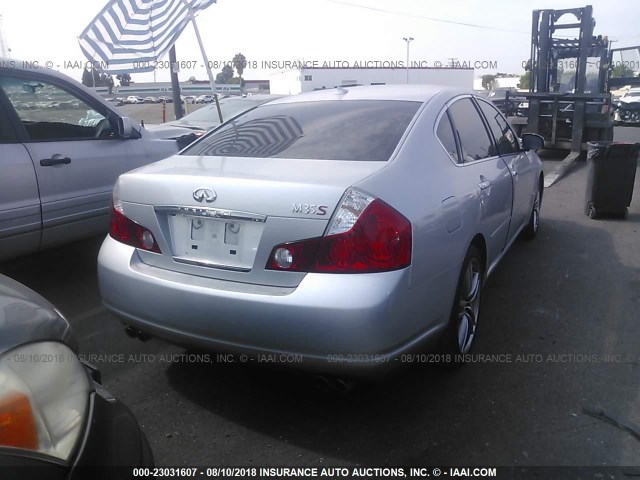 JNKAY01E96M109418 - 2006 INFINITI M35 SPORT GRAY photo 4