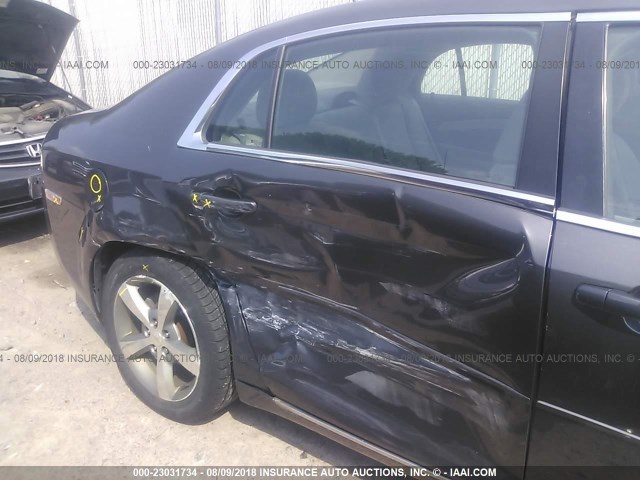 1G1ZC5E10BF258539 - 2011 CHEVROLET MALIBU 1LT 灰色 照片 6