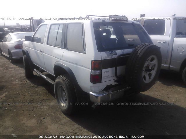 JN8HD17Y6PW309458 - 1993 NISSAN PATHFINDER XE/SE WHITE photo 3