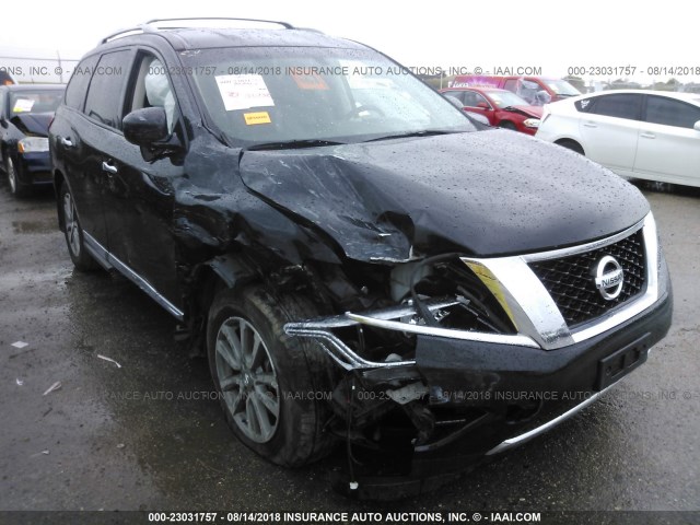 5N1AR2MN4FC646737 - 2015 NISSAN PATHFINDER S/SV/SL/PLATINUM BLACK photo 6
