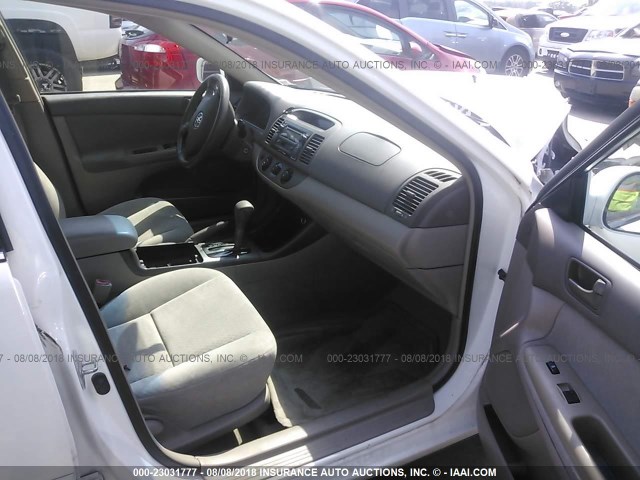 4T1BE32K43U252160 - 2003 TOYOTA CAMRY LE/XLE/SE Ağ foto 5