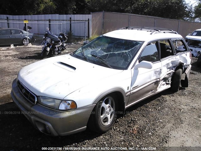 4S3BG6857X7631126 - 1999 SUBARU LEGACY OUTBACK/SSV/LIMITED/30TH WHITE photo 2