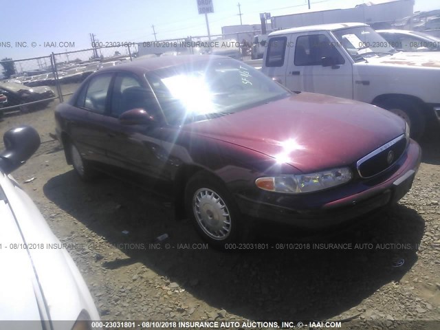 2G4WY55J5Y1110782 - 2000 BUICK CENTURY LIMITED/2000 RED photo 1