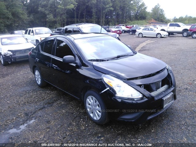 3N1CN7AP8FL800711 - 2015 NISSAN VERSA S/S PLUS/SV/SL BLACK photo 1