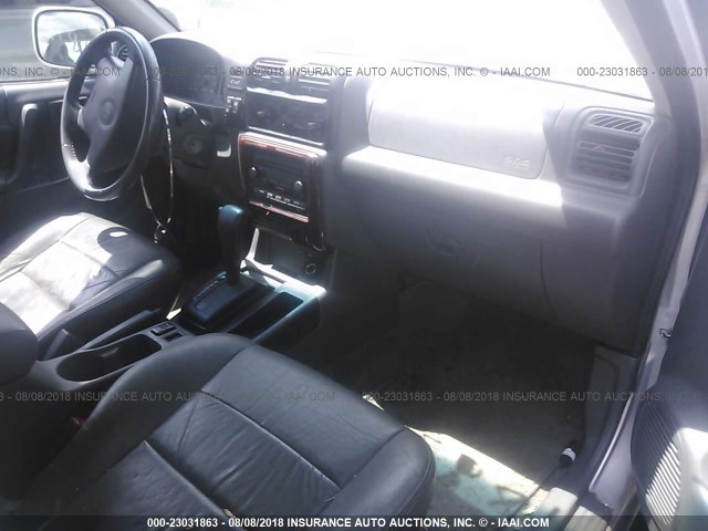 4S6CK58WX24401812 - 2002 HONDA PASSPORT EX/LX 银色 照片 5