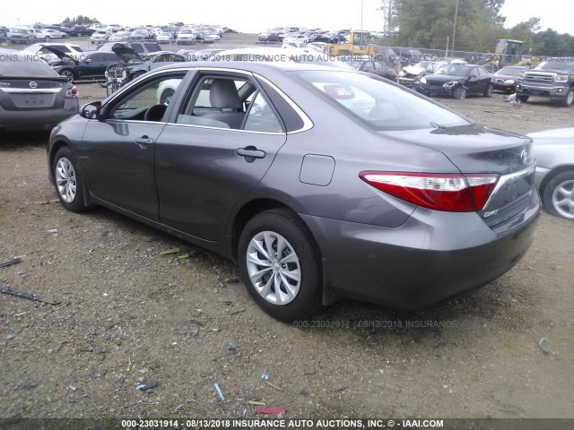 4T4BF1FK4FR476468 - 2015 TOYOTA CAMRY LE/XLE/SE/XSE 灰色 照片 3