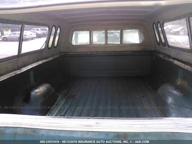 2FTDF15G5DCA77392 - 1983 FORD F150 TEAL photo 8