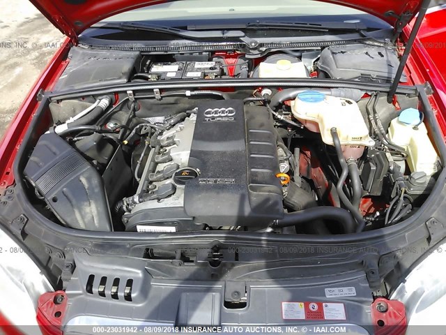 WAUAF78E96A127504 - 2006 AUDI A4 2/TURBO RED photo 6