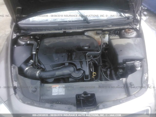 1G1ZC5E10BF375361 - 2011 CHEVROLET MALIBU 1LT 棕色 照片 10