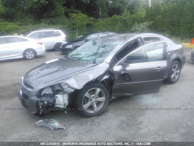 1G1ZC5E10BF375361 - 2011 CHEVROLET MALIBU 1LT 棕色 照片 2