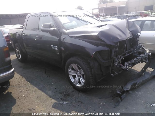 1C6RR7MT6ES144035 - 2014 RAM 1500 SPORT BLACK photo 1