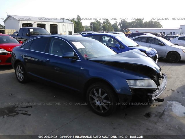 WAUDG74F45N068622 - 2005 AUDI A6 3.2 QUATTRO BLUE photo 1