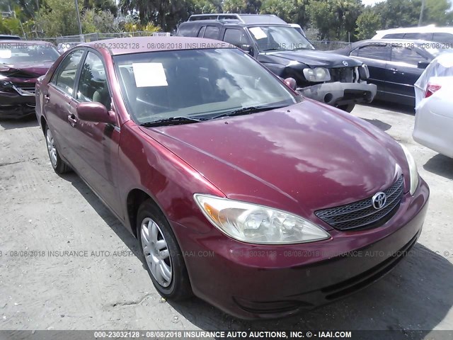 4T1BE32K72U049911 - 2002 TOYOTA CAMRY LE/XLE/SE Qırmızı foto 6
