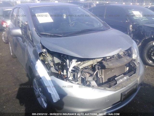 3N1CE2CP6EL409085 - 2014 NISSAN VERSA NOTE S/S PLUS/SV/SL SILVER photo 1