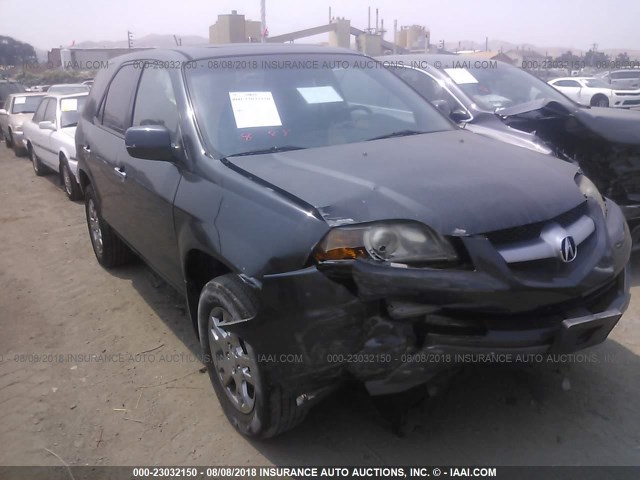 2HNYD18234H530719 - 2004 ACURA MDX BLUE photo 1