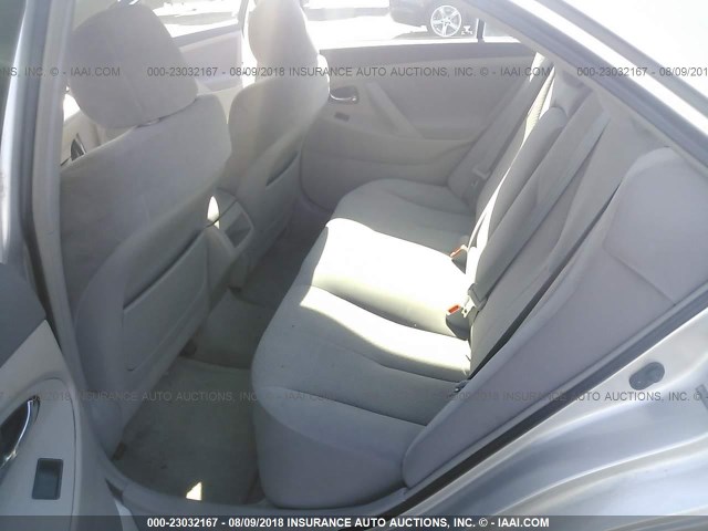 4T1BE46K59U277271 - 2009 TOYOTA CAMRY SE/LE/XLE ვერცხლისფერი ფოტო 8
