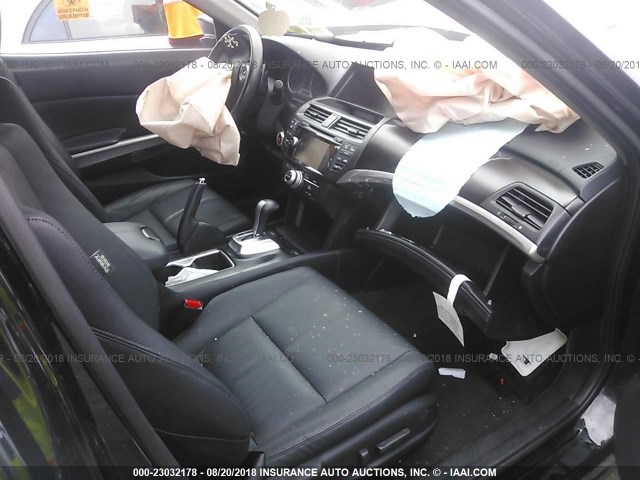 5J6TF2H5XFL002444 - 2015 HONDA CROSSTOUR EXL შავი ფოტო 5