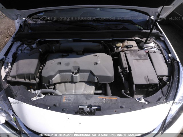 1G11C5SL5FF353526 - 2015 CHEVROLET MALIBU 1LT WHITE photo 10
