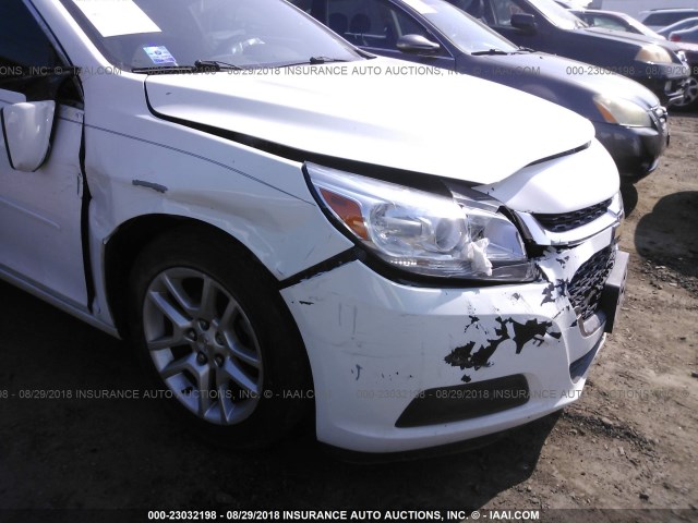 1G11C5SL5FF353526 - 2015 CHEVROLET MALIBU 1LT WHITE photo 6