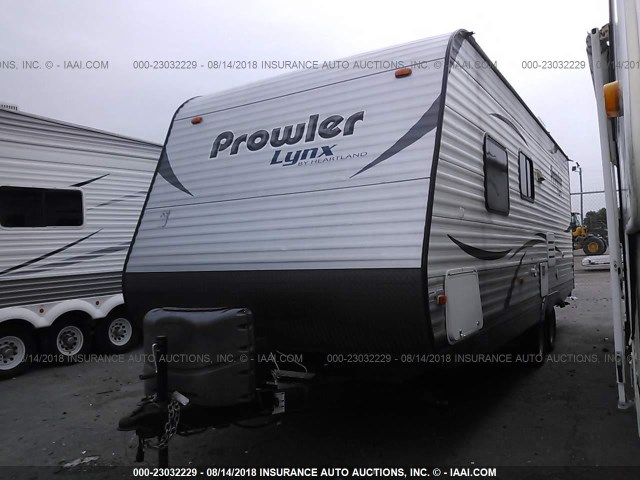 5SFPB2529EE275517 - 2014 HEARTLAND PROWLER 22LX  أبيض صورة 2