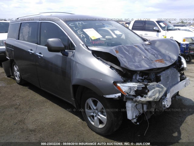 JN8AE2KP8G9157278 - 2016 NISSAN QUEST S/SV/SL/PLATINUM GRAY photo 1