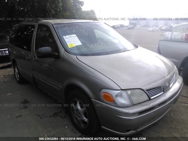 1GHDX03E61D230053 - 2001 OLDSMOBILE SILHOUETTE TAN photo 1