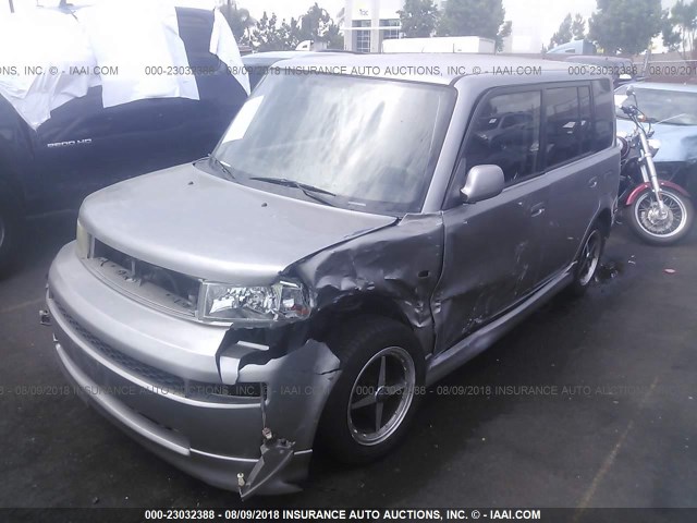 JTLKT324X64045356 - 2006 TOYOTA SCION XB 银色 照片 2