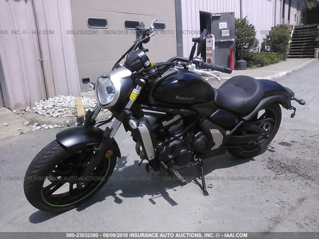 JKAENEB17FDA05110 - 2015 KAWASAKI EN650 B BLACK photo 2