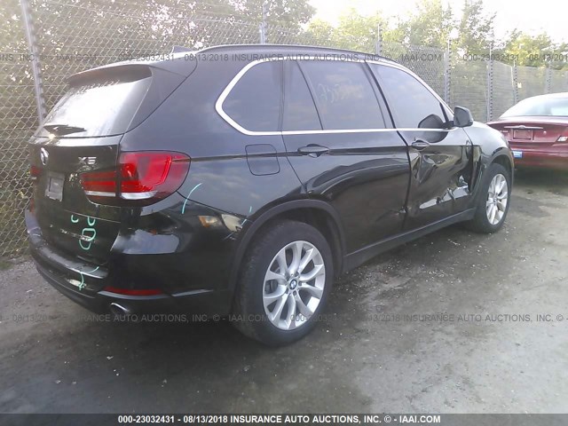 5UXKR0C58G0U12133 - 2016 BMW X5 XDRIVE35I BLACK photo 4
