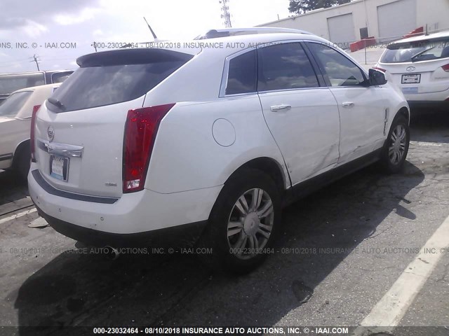 3GYFNAE30CS656971 - 2012 CADILLAC SRX LUXURY COLLECTION WHITE photo 4