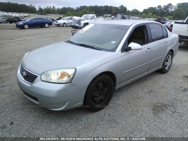 1G1ZT58N68F147033 - 2008 CHEVROLET MALIBU LT/CLASSIC SILVER photo 2