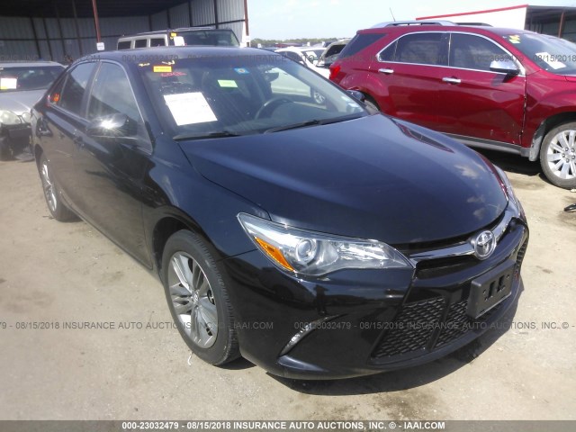 4T1BF1FK5GU266781 - 2016 TOYOTA CAMRY LE/XLE/SE/XSE BLACK photo 6