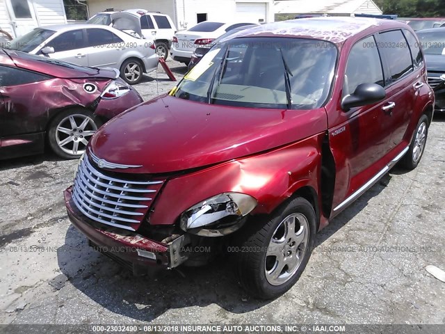 3A8FY68826T222219 - 2006 CHRYSLER PT CRUISER LIMITED MAROON photo 2