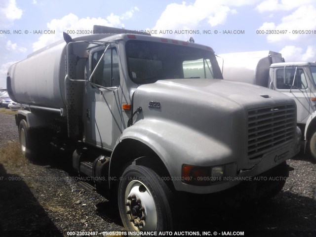 1HTSCAAN81H348182 - 2001 INTERNATIONAL 4000 4700 GRAY photo 1