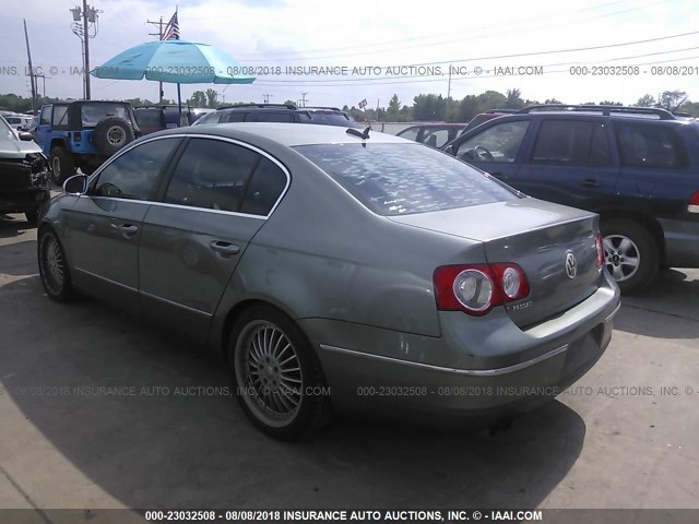 WVWAK73C46E112616 - 2006 VOLKSWAGEN PASSAT 2.0T/2.0T VALUE GRAY photo 3