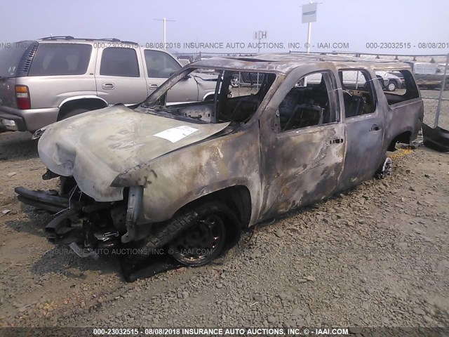 3GNGK26K47G157217 - 2007 CHEVROLET SUBURBAN K2500 BEIGE photo 2