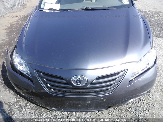 4T1BE46K38U747134 - 2008 TOYOTA CAMRY CE/LE/XLE/SE GRAY photo 6